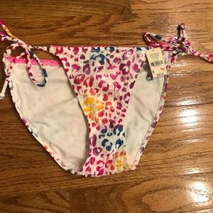 Victoria’s Secret Pink Leopard Print Bikini Bottom